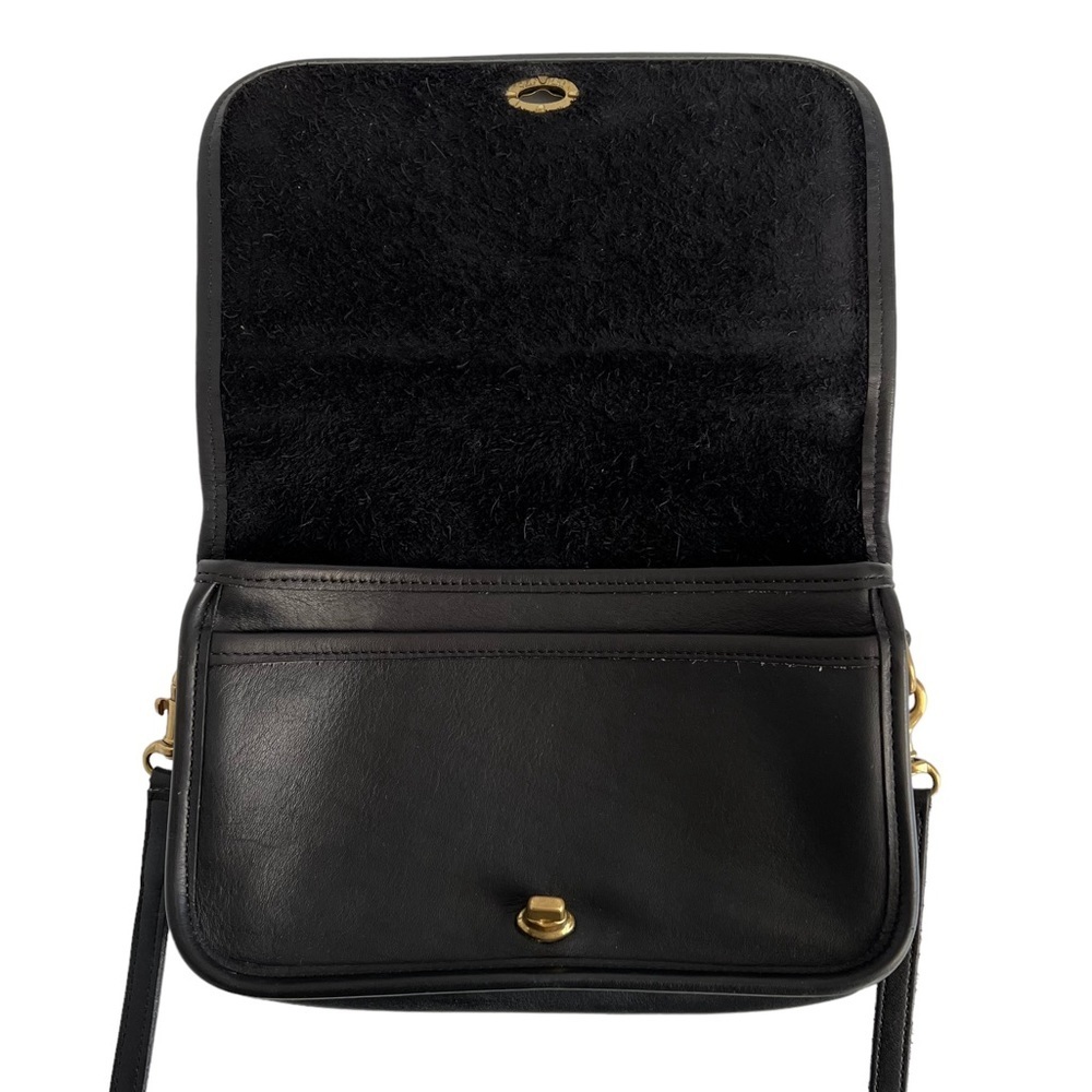 Coach Vintage Penny Pocket Crossbody 9755 Black - Picture 3 of 13